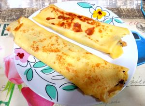Foto principal de Creps de olivada, brie y nueces