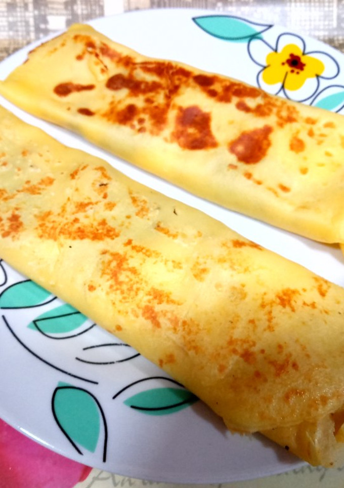 Una foto de Creps de olivada, brie y nueces