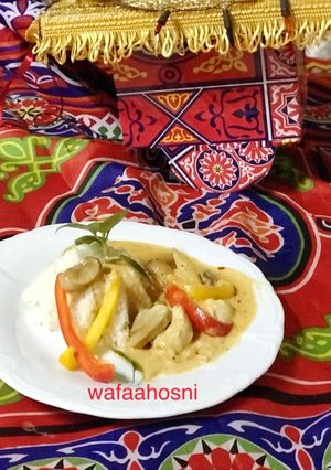 صورة لوصفة بتر تشيكن مع ارز ابيض