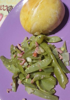 Une photo de Haricots verts palettes
