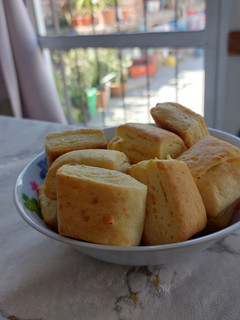 Una foto de Bizcochitos de crema y queso