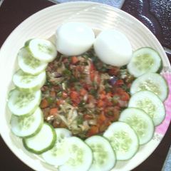 Veggies sauce wit egg A picture of Veggies sauce wit egg.