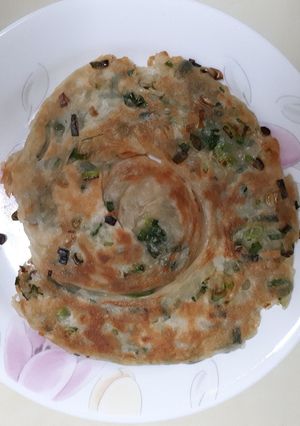 蔥油餅 的食譜成品照片
