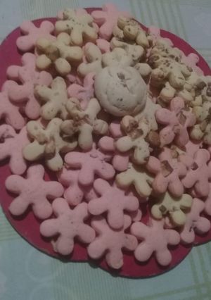 Una foto de Masitas de maicena con chips de marroc 💗