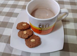 Una foto de Galletas de okara o bagazo de almendra y harina de avena