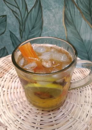 Foto resep Es Wedang Uwuh Lemon