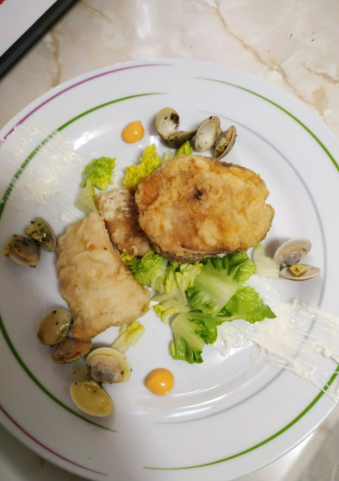 Una foto de Fritura de pescado súper sencilla