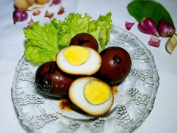  Resep gampang membuat Telur Pindang sajian Lebaran dijamin sempurna