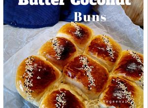Foto resep Butter Coconut Bun (Bakery Style soft and moist) EGGLESS