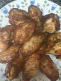 585. Alitas de pollo adobadas en freidora de aire (picoteo)