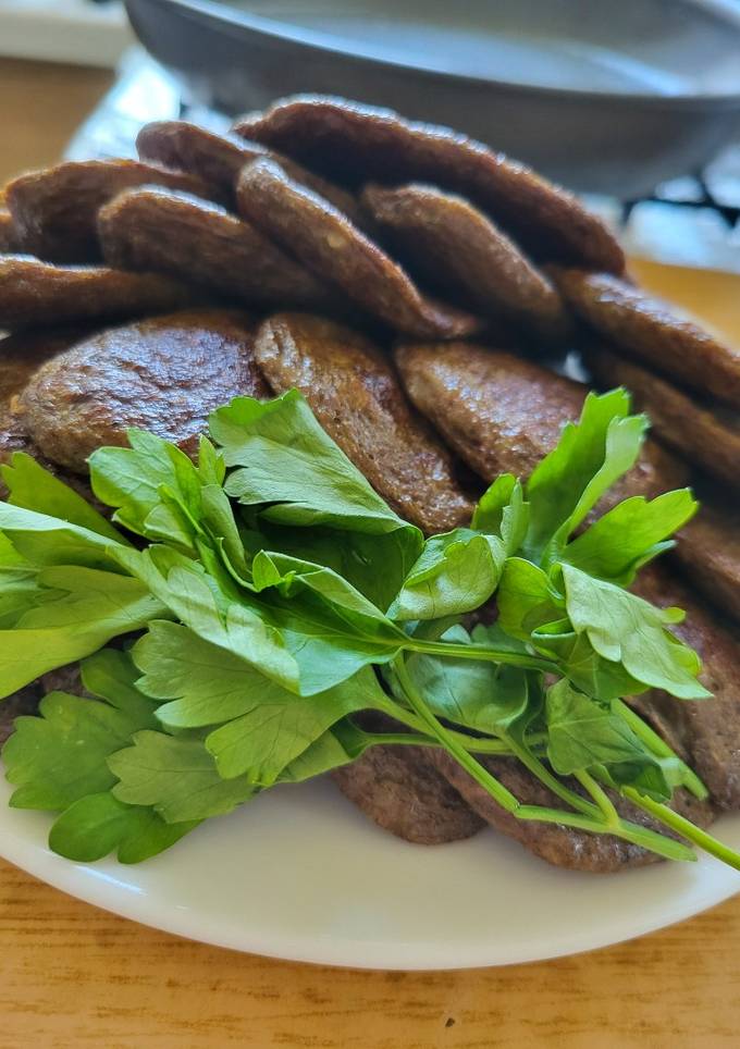 Котлетки з курячої печінки
