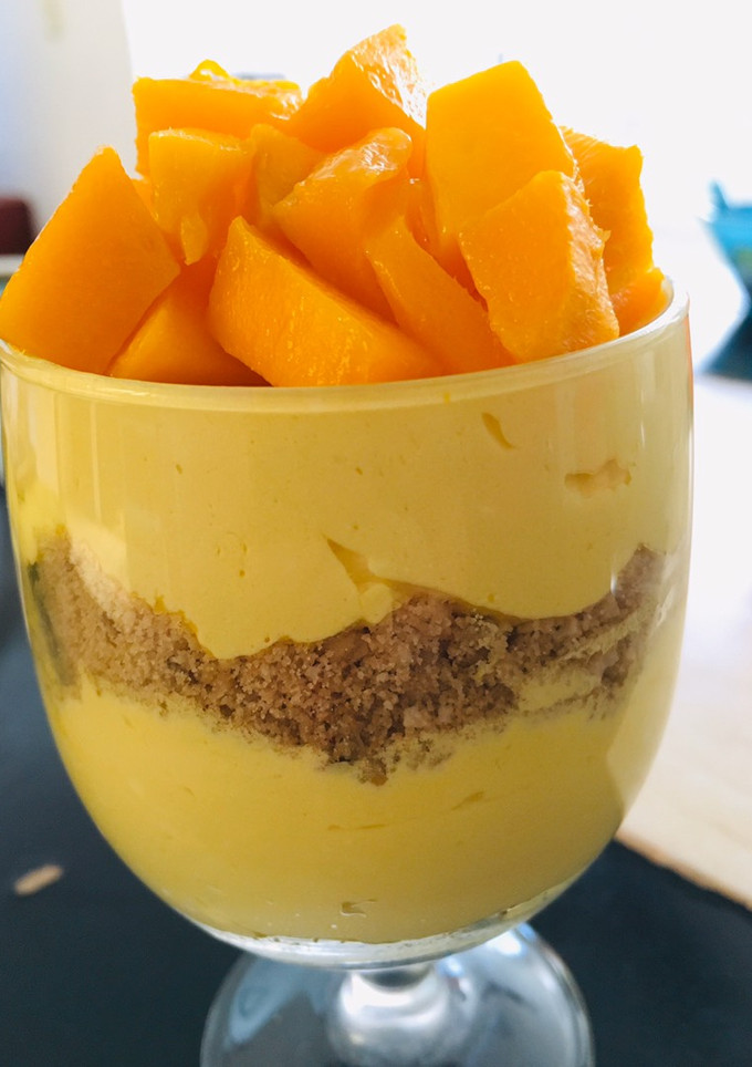 Una foto de Mousse de Mango 🥭