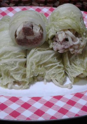 Foto resep Daging Gulung Bersama Enoki