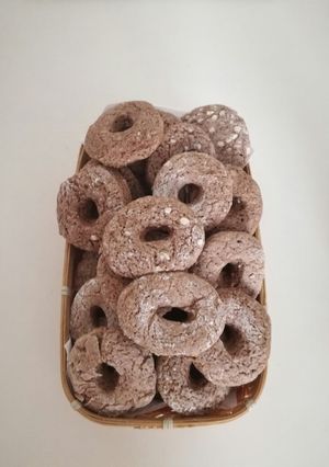Una foto de Galletitas de avena y chocolate