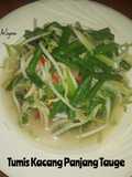 Tumis Kacang Panjang Toge
