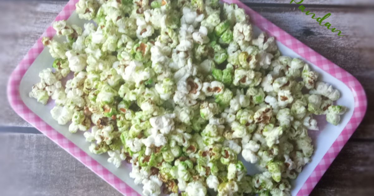 Resep Popcorn Rasa Pandan oleh Mama Rofif Najmi - Cookpad