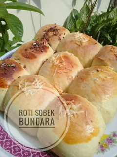 Foto resep Roti Sobek Manis tanpa telur tanpa mixer