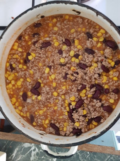Chilis bab recept fotója