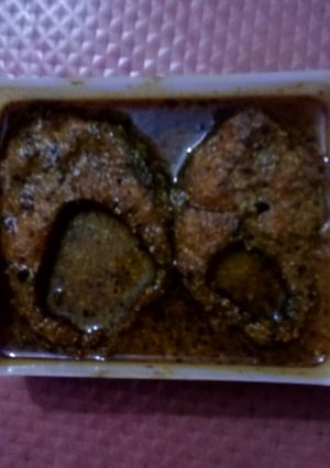 A picture of Fish curry.