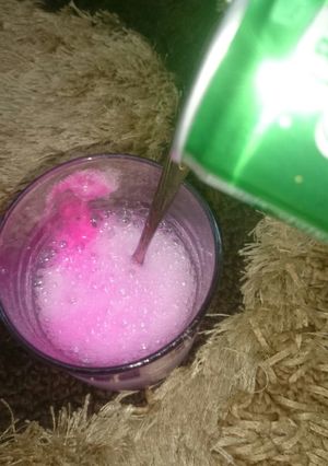 صورة لوصفة احلى واغرب مشروب