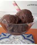 Helado de chocolate -sin azúcar-