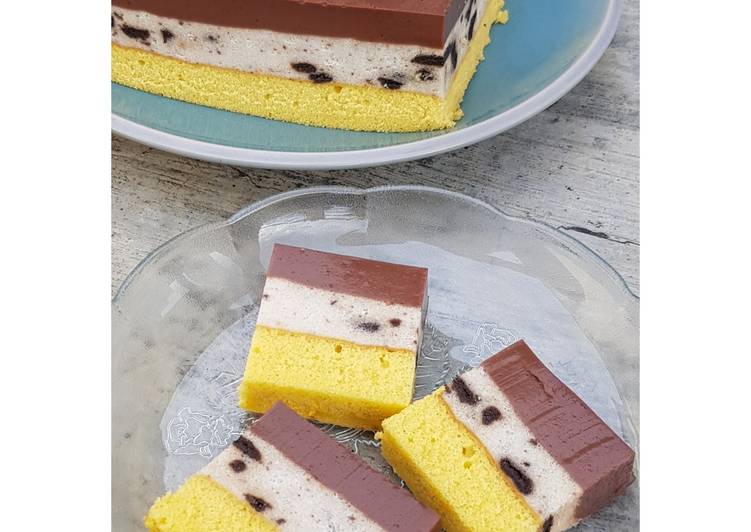 Resep Terbaru Puding Busa Cake Lapis Coklat Oreo 🍰🍫 Enak Bergizi