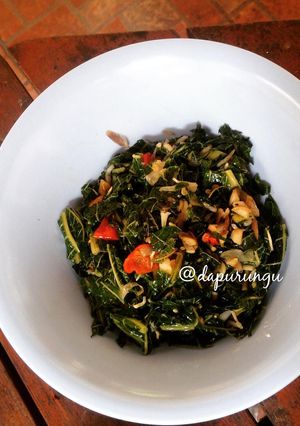 Foto resep Tumis Daun Pepaya Teri