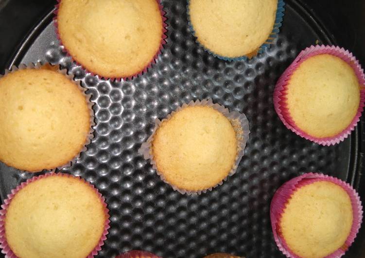 Simple Way to Make Ultimate Orange cup cakes