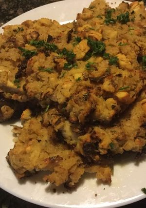 Una foto de Hamburguesa de pati (pescado de rio)