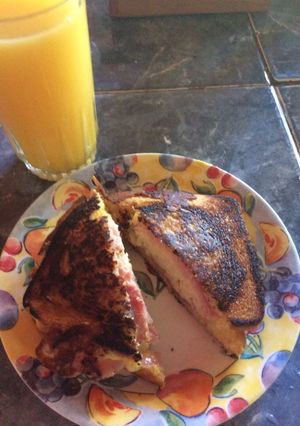 Una foto de Sándwich de queso