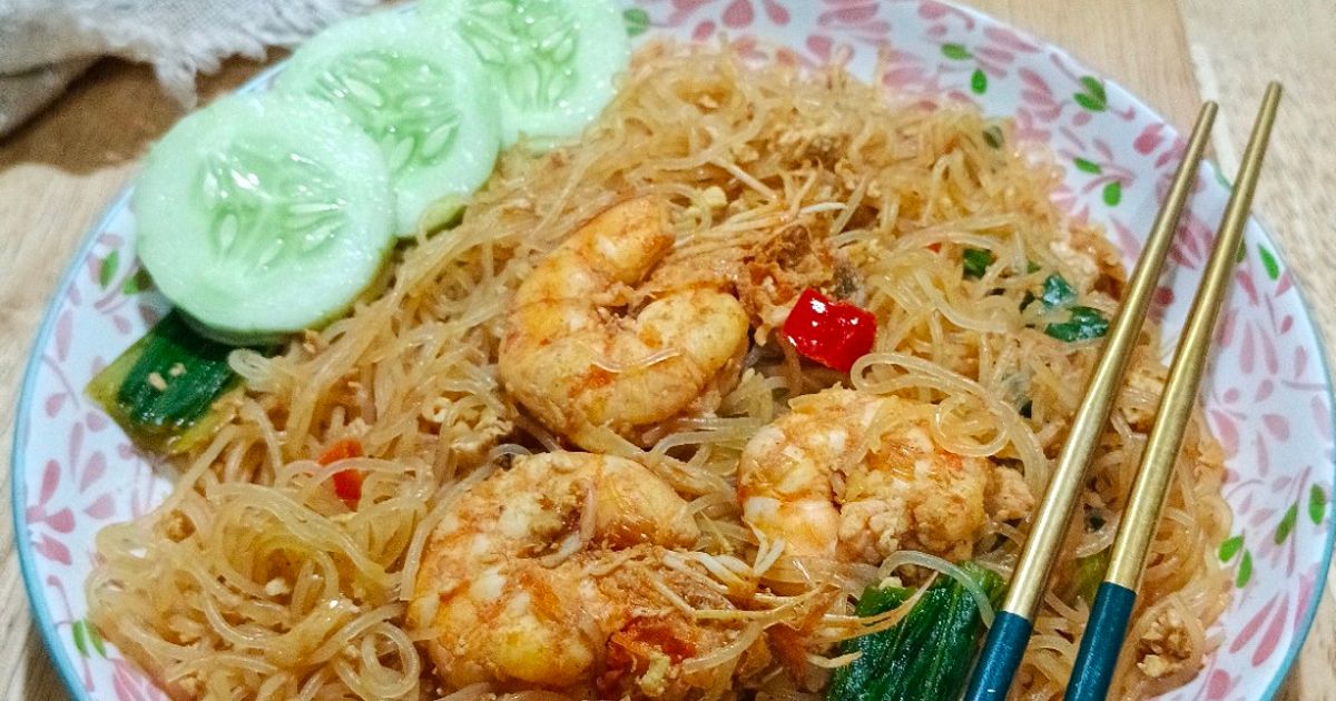 Bihun Udang Pedas