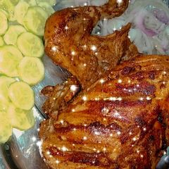 A picture of Spicy whole chicken.