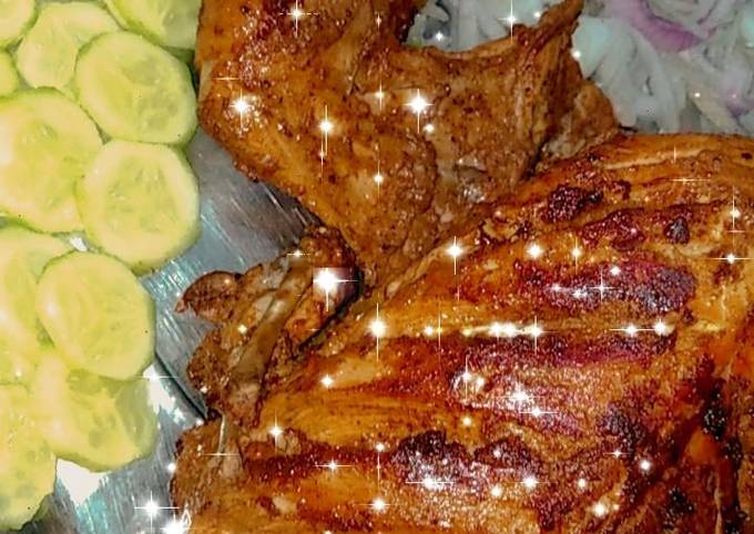 Recipe of Homemade Spicy whole chicken