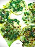 Finocchio alla piastra con salsa verde piemontese