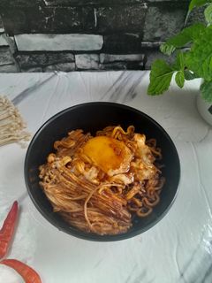 Foto resep Mie ramen enoki