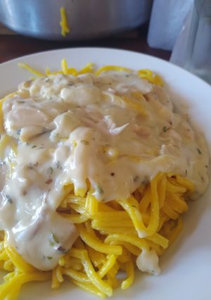 Una foto de Salsa blanca Rápida