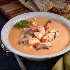A picture of Wicked Thai chicken soup.