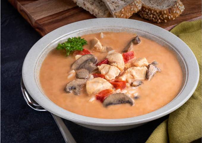 Recipe of Thomas Keller Wicked Thai chicken soup