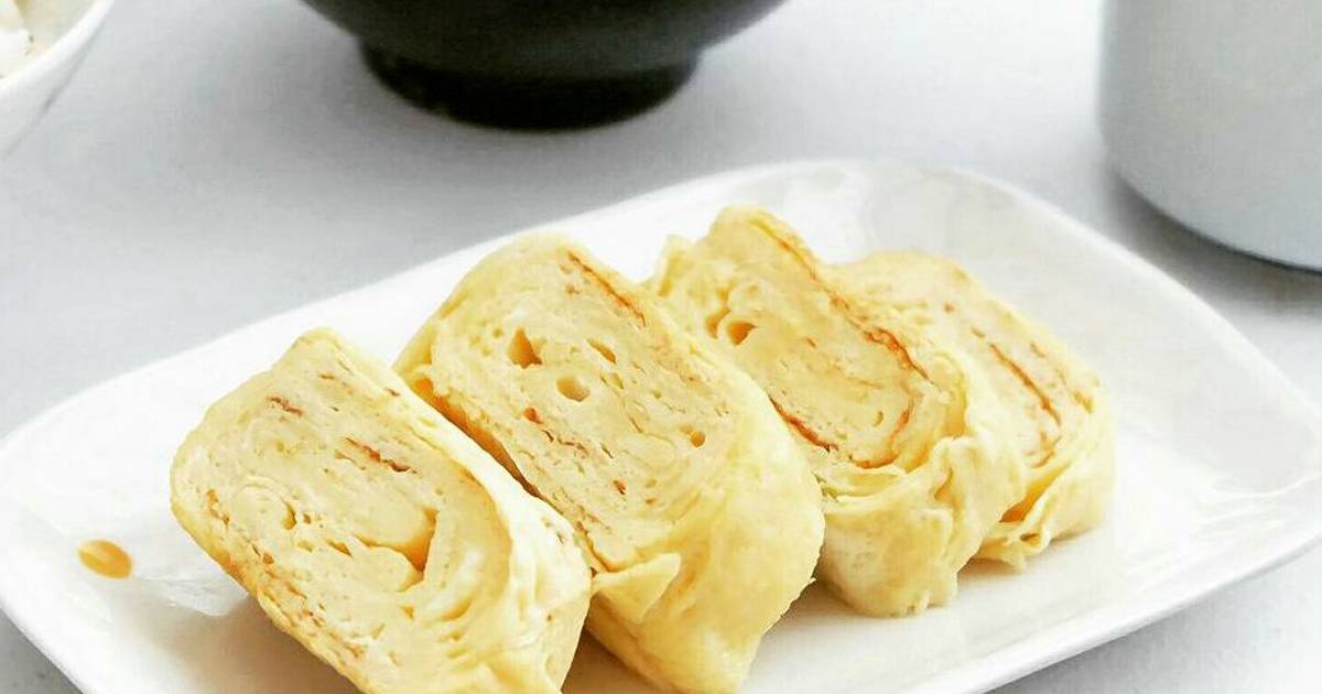 Resep Tamagoyaki Telur Dadar Ala Jepang Oleh Cstefanie Cookpad