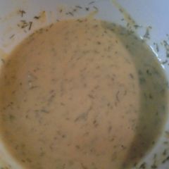 A picture of Dill mustard.