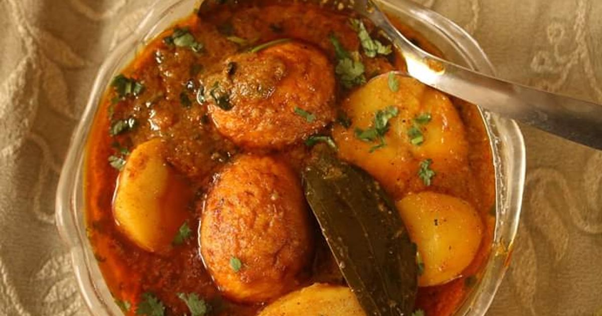 Egg Potato Curry(dhaba Style) Recipe by Naheed Alam - Cookpad