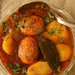 Egg potato curry(dhaba style) A picture of Egg potato curry(dhaba style).