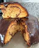 Budín marmolado