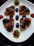 Mix fruit pizza