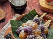 Gambar kue cenil ubi