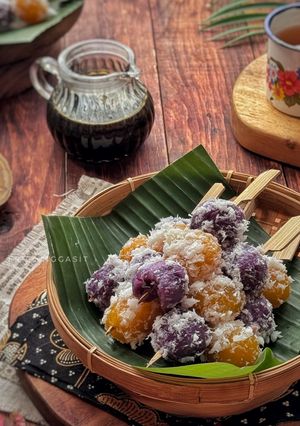 Foto resep Cenil Ubi Ungu -Labu Kuning