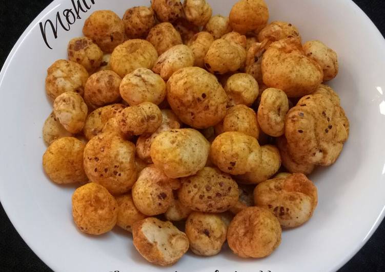 Recipe of Perfect Chatpata Masala Makhana Cooking Basics for Beginners