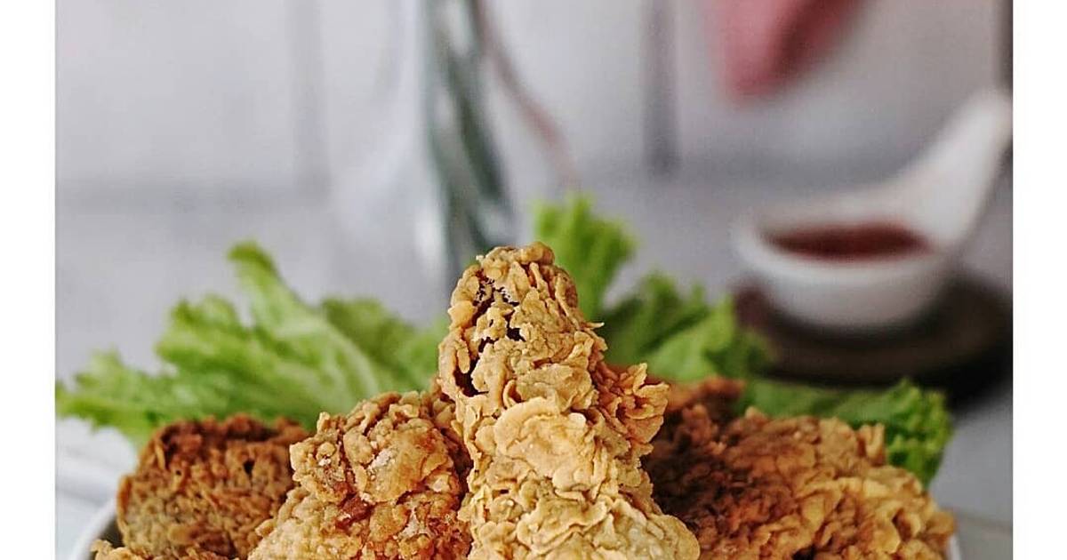  Resep  Crispy  Chicken Ayam  Goreng  Crispy  ala  KFC oleh 