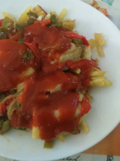 Una foto de Bacalao a la Roteña