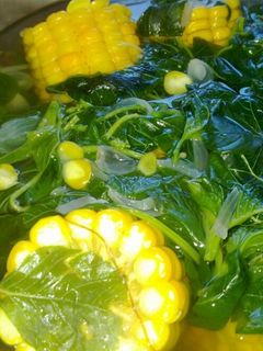 Foto resep Sayur bening bayam jagung